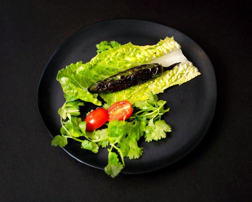 Grilled Small Pepper